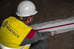 Комплекс работ по герметизации деформационных швов железобетонных перекрытий подземной автомобильной парковки ЖК «Измайловский 11»